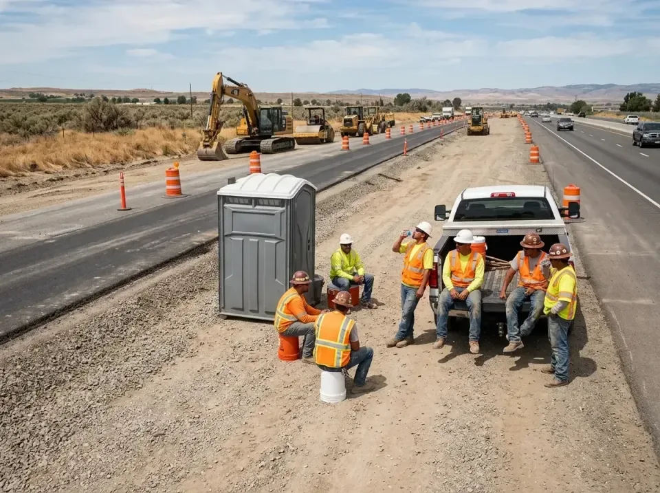 highway-road-construction-crew-007 — frequently asked questions, Porta Potty and Restroom Rentals in Bargaintown, NJ